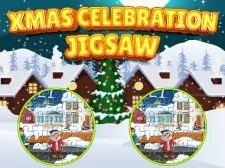 Jigsaw för julfirande